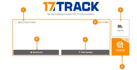 17 track tracking gratis.